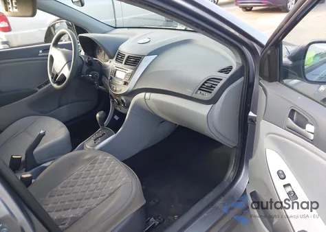 2015 Hyundai Accent Gls из США, поврежденный, VIN KMHCT4AE8FU850056